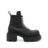 Low Army Bogun 80mm leather boots