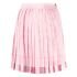 Barocco pleated pink miniskirt