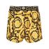 Barocco print silk boxer shorts