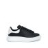 Sneakers Oversize nere con dettaglio a contrasto bianco