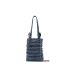 Rhinestone-embellished ruched mini bag