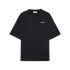 Arrows-motif cotton black T-shirt