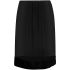 Semi-sheer silk skirt
