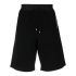 Sweatpants shorts with embroidered logo