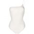 White one shoulder Swimsuit
