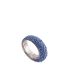Cameron blue ring with crystals decoration