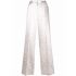 Silver jacquard tailored Trousers