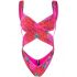 Floral print pink Exotica Swimsuit