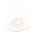 White chain strap fedora Hat