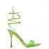 Green Spice heeled Sandals