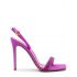 Rhinestones purple high heeled Sandals