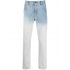 Light blue gradient slim Jeans