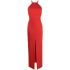 The Lila long red dress