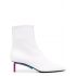 White Allen ankle Boots