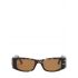 Dark brown Angel rectangular sunglasses