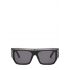 Black Casablanca rectangular Sunglasses