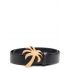 Palm buckle black Belt