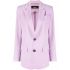 Lilac single breasted tailored Blazer