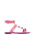 Pink Roman Stud flat Sandals