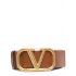 Brown VLOGO Signature maxi Belt