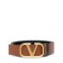 VLogo brown reversible Belt