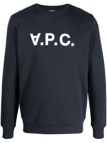 Blue VPC crewneck sweatshirt