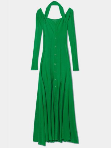 Green Lagoa knit Dress