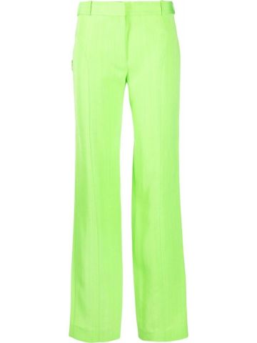Green Meloia straight-leg Pants