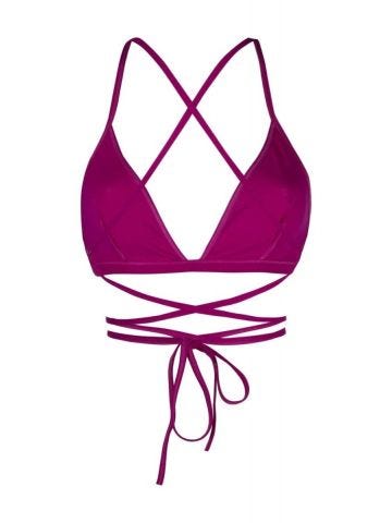 Purple Solange Bikini Top