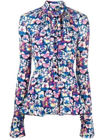 Multicolored floral print Shirt
