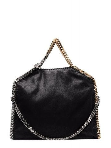 Black 3 Chain Falabella tote Bag