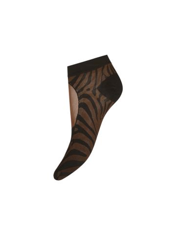 Black Elegant Animalier Socks