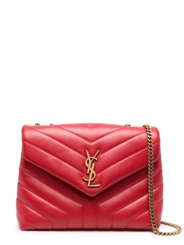 Red small Loulou quilted shoulder Bag