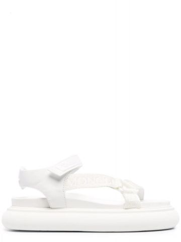 White Catura touch-strap Sandals
