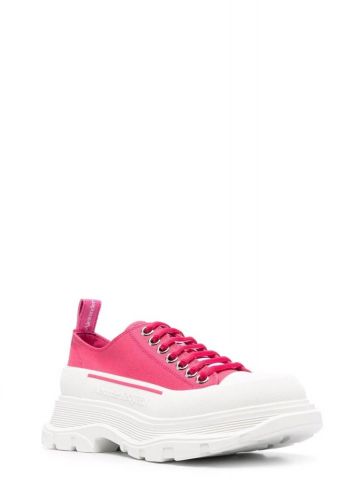 Pink Tread Slick chunky Sneakers