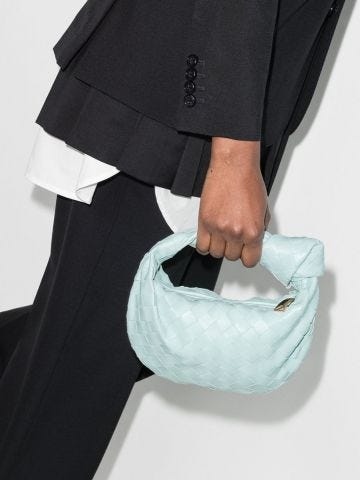 Light blue mini Jodie Handbag