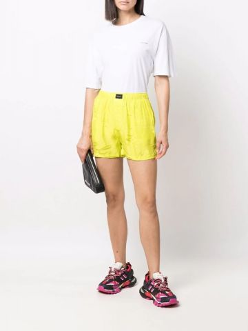Yellow high waisted Shorts