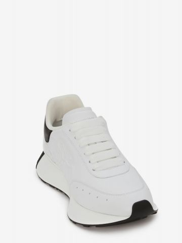 White Sprint Runner Sneakers