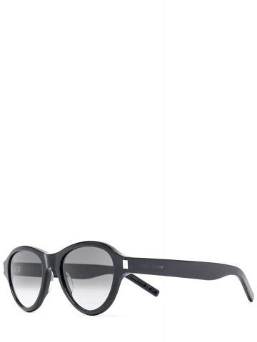 Black round frame Sunglasses