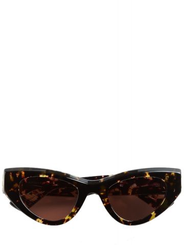 Brown Angle Sunglasses