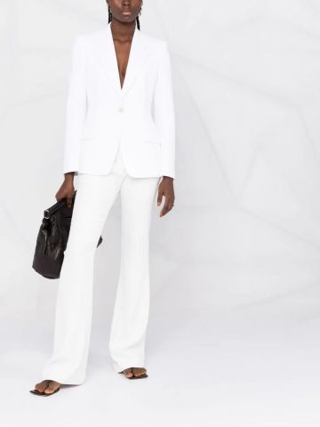 White single breasted tailored Blazer