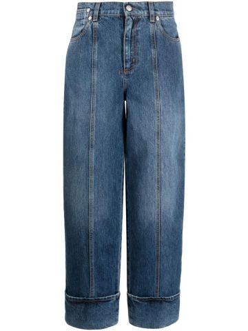Blue tapered Jeans