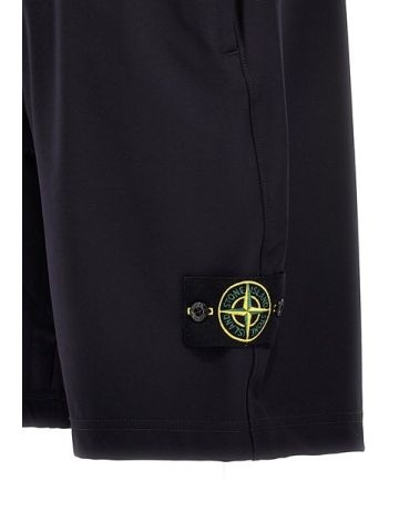 Blue sports shorts with Compass application