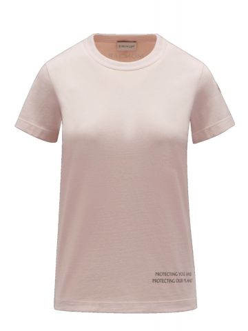 Pink short sleeved T-shirt