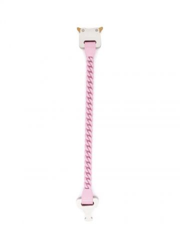 Pink logo buckle bracelet
