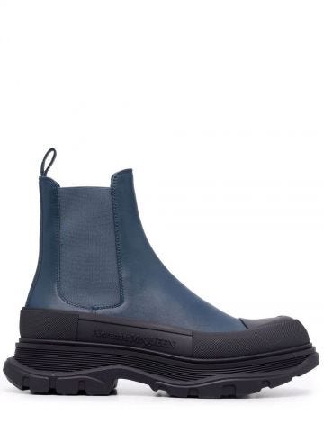 Blue Tread Slick Boots