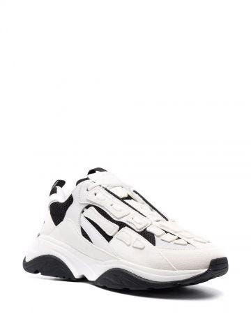 Black and White Bone Runner sneakers