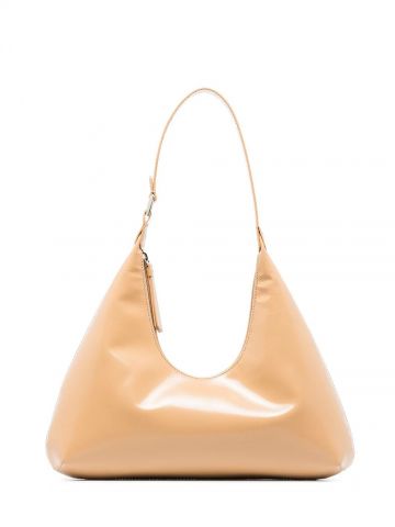 Cream glossy leather Amber bag