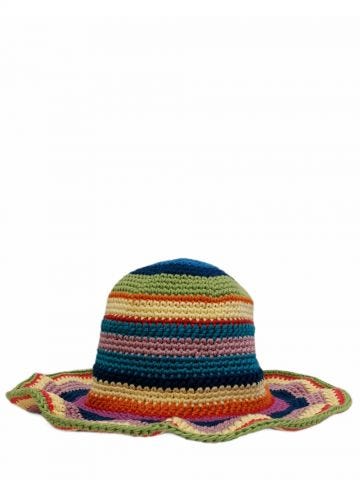 Cappello Crochet multicolore