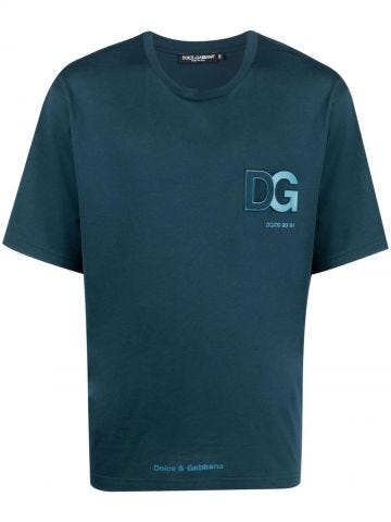 Blue logo T-shirt